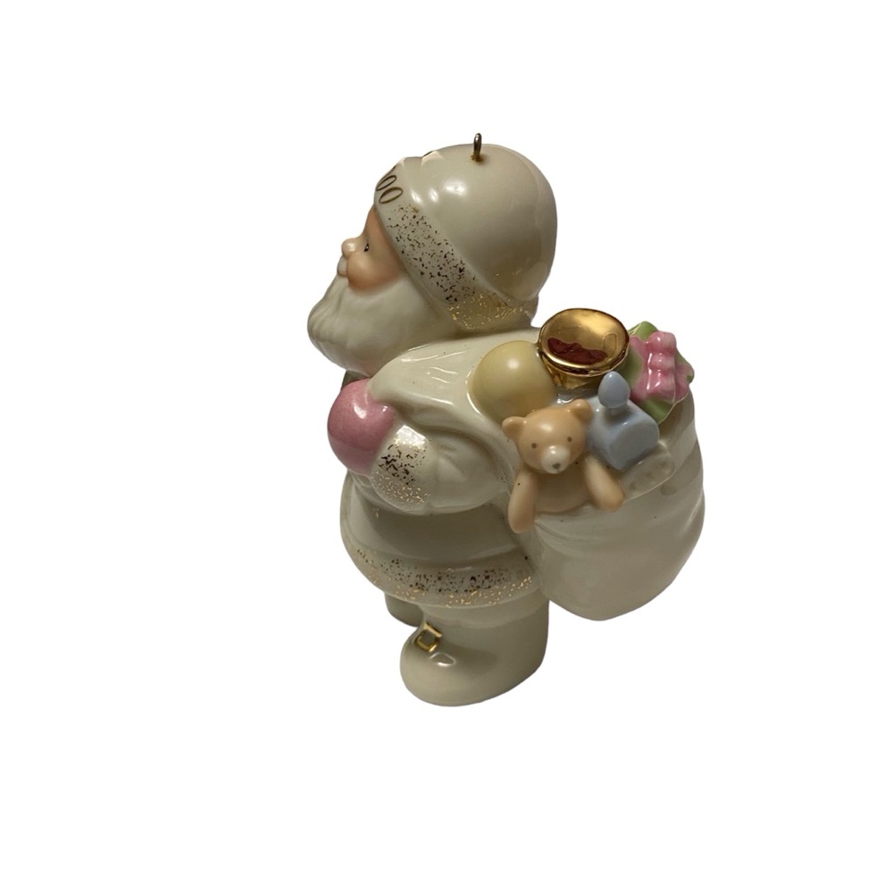 Retired Lenox Porcelain 2000 Santa Special Delivery Vintage Christmas Decoration - Picture 4 of 6
